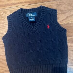 Ralph Lauren vest Sweater boy
